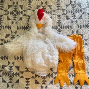 Pottery barn kids baby chicken costume